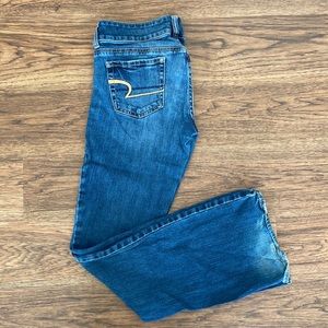 American Eagle Dark Wash Artist Jeans Stretch